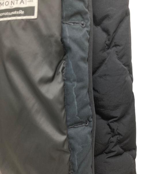 ORCIVAL FRANCE（オーシバル）ORCIVAL FRANCE (オーシバル) ノーカラーキルティングダウンジャケット ブラック サイズ:XLの古着・服飾アイテム