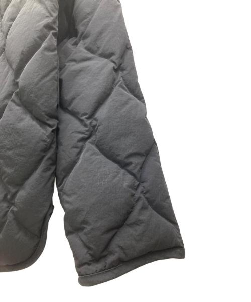 ORCIVAL FRANCE（オーシバル）ORCIVAL FRANCE (オーシバル) ノーカラーキルティングダウンジャケット ブラック サイズ:XLの古着・服飾アイテム