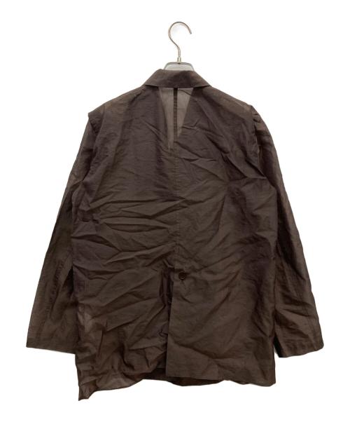 UNITED TOKYO（ユナイテッドトーキョー）UNITED TOKYO (ユナイテッドトーキョー) シアーシャツジャケット ブラウン サイズ:SIZE 0の古着・服飾アイテム