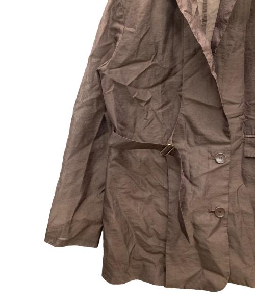 UNITED TOKYO（ユナイテッドトーキョー）UNITED TOKYO (ユナイテッドトーキョー) シアーシャツジャケット ブラウン サイズ:SIZE 0の古着・服飾アイテム