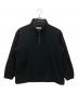cornier（コルニエ）の古着「ハーフジップウールカットソー」｜ブラック