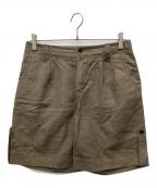 LACOSTEラコステ）の古着「リネン混ハーフパンツ」｜グレー
