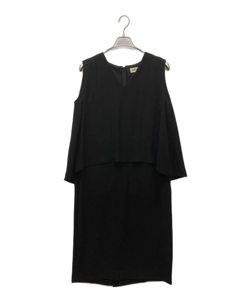 ENFOLD（エンフォルド）ENFOLD (エンフォルド) セットアップフォーマルワンピース ブラック サイズ:SIZE 38の古着・服飾アイテム