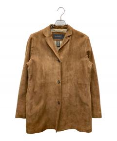 中古・古着通販】eleventy (イレブンティ) ダブルジャケット ブラウン