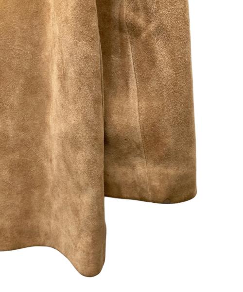 BANANA REPUBLIC（バナナリパブリック）BANANA REPUBLIC (バナナリパブリック) スウェードレザーチェスターコート ブラウン サイズ:SIZE Mの古着・服飾アイテム