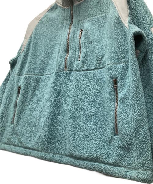 THE NORTHFACE PURPLELABEL（ザ・ノースフェイス パープルレーベル）THE NORTHFACE PURPLELABEL (ザ・ノースフェイス パープルレーベル) ハーフジップボアジャケット スカイブルー サイズ:SIZE XLの古着・服飾アイテム