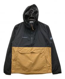 MAMMUT（マムート）の古着「アノラックパーカー」｜ブラック×カーキ