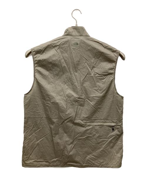 THE NORTH FACE（ザ ノース フェイス）THE NORTH FACE (ザ ノース フェイス) エンライドウインドベスト オリーブ×ホワイト サイズ:SIZE Mの古着・服飾アイテム