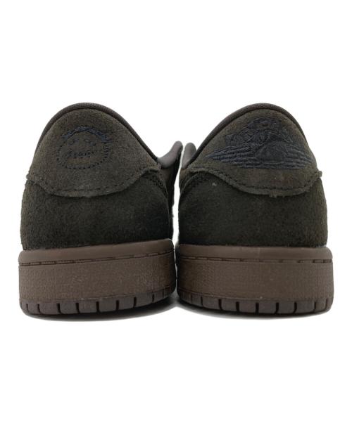 NIKE（ナイキ）NIKE (ナイキ) Travis Scott (トラヴィス・スコット) Air Jordan1 (PS) ブラウン サイズ:21.5㎝ 未使用品の古着・服飾アイテム