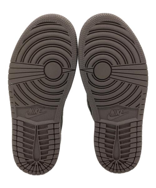 NIKE（ナイキ）NIKE (ナイキ) Travis Scott (トラヴィス・スコット) Air Jordan1 (PS) ブラウン サイズ:21.5㎝ 未使用品の古着・服飾アイテム
