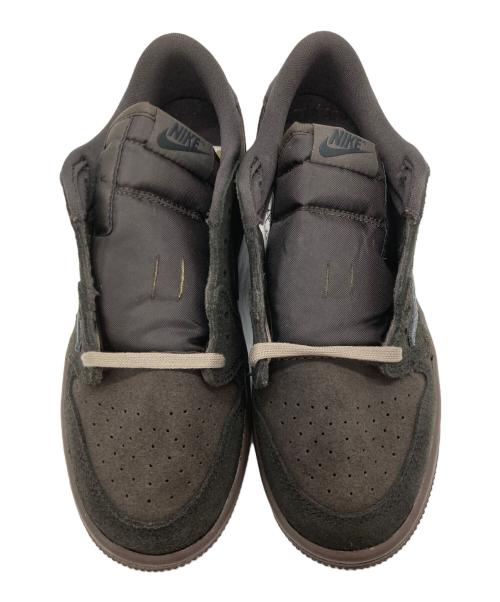 NIKE（ナイキ）NIKE (ナイキ) Travis Scott (トラヴィス・スコット) Air Jordan1 (PS) ブラウン サイズ:21.5㎝ 未使用品の古着・服飾アイテム