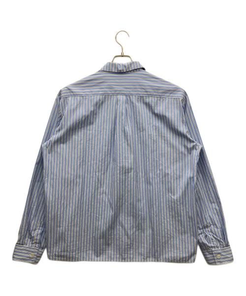 DISCOVERED（ディスカバード）DISCOVERED (ディスカバード) THOMAS MASON FLOWER EMBROIDERY SHIRTS ブルー サイズ:SIZE 3の古着・服飾アイテム