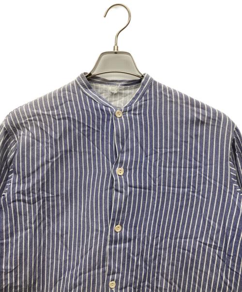 チェコ軍（チェコグン）チェコ軍 (チェコグン) プリズナーシャツ ブルー サイズ:SIZE 39の古着・服飾アイテム