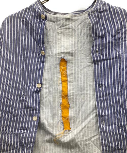 チェコ軍（チェコグン）チェコ軍 (チェコグン) プリズナーシャツ ブルー サイズ:SIZE 39の古着・服飾アイテム