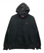 SUPREMEシュプリーム）の古着「Enamel Small Box Hooded Sweatshirt」｜ブラック
