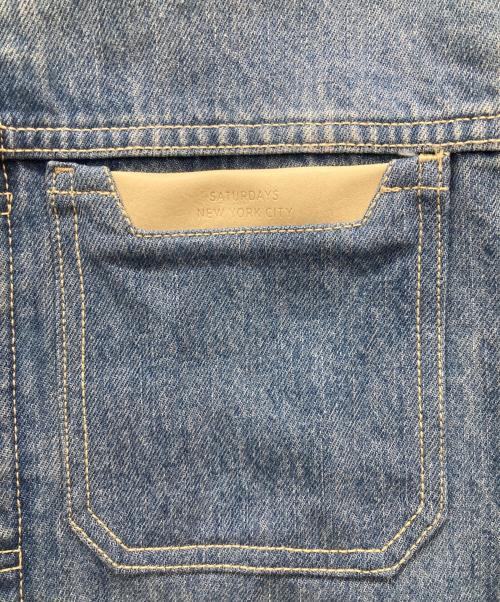 SATURDAYS NEW YORK CITY（サタデーズニューヨークシティ）SATURDAYS NEW YORK CITY (サタデーズニューヨークシティ) デニムジャケット インディゴ サイズ:SIZE Lの古着・服飾アイテム