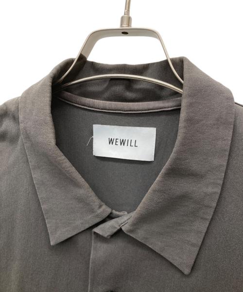 WEWILL（ウィーウィル）WEWILL (ウィーウィル) ポロシャツ チャコールグレー サイズ:SIZE 2の古着・服飾アイテム