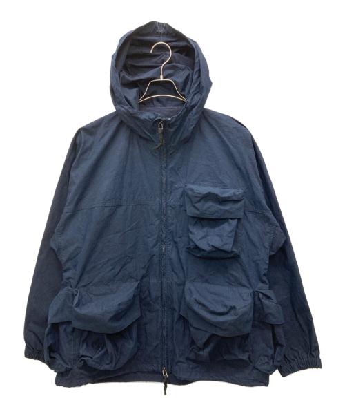 Snow peak（スノーピーク）Snow peak (スノーピーク) Indigo C/N Parka ネイビー サイズ:SIZE Mの古着・服飾アイテム