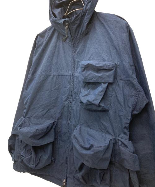 Snow peak（スノーピーク）Snow peak (スノーピーク) Indigo C/N Parka ネイビー サイズ:SIZE Mの古着・服飾アイテム