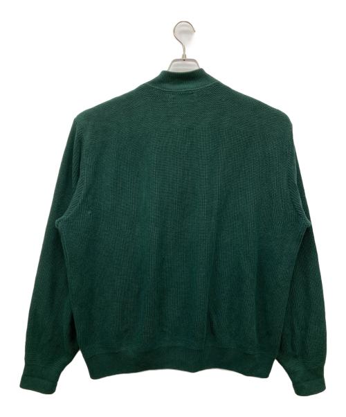 L.L.Bean（エルエルビーン）L.L.Bean (エルエルビーン) ヘンリーネックニット グリーン サイズ:SIZE XLの古着・服飾アイテム