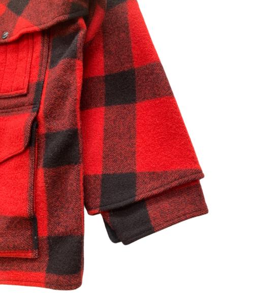 FILSON GARMENT（フィルソン ガーメント）FILSON GARMENT (フィルソン ガーメント) チェックウールコート レッド サイズ:不明の古着・服飾アイテム
