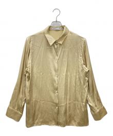 ETRE TOKYO（エトレトウキョウ）の古着「ボックスシルエットシルクシャツ」｜ベージュ