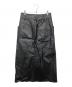 ISABEL ETOILE MARANT (イザベル) フェイクレザースカート ブラック サイズ:SIZE 38：7000円