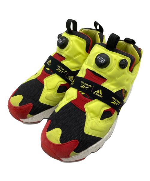 REEBOK（リーボック）REEBOK (リーボック) adidas (アディダス) クラシック インスタ ポンプ フューリー ブースト  イエロー×ブラック サイズ:27.5㎝の古着・服飾アイテム