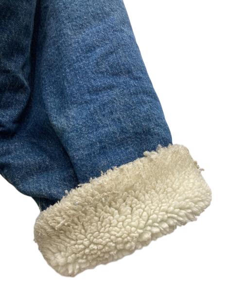 TRUSSARDI（トラサルディ）TRUSSARDI (トラサルディ) 裏ボアデニムジャケット インディゴ サイズ:SIZE 48の古着・服飾アイテム