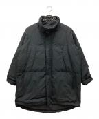 Adam et Ropeアダム エ ロペ）の古着「ロフテック中綿コートダウンジャケット」｜ブラック