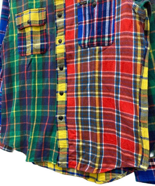 POLO RALPH LAUREN（ポロ・ラルフローレン）POLO RALPH LAUREN (ポロ・ラルフローレン) チェックシャツ マルチカラー サイズ:SIZE Mの古着・服飾アイテム