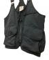 中古・古着 Snow peak (スノーピーク) TAKIBI Weather Cloth Vest ブラック サイズ:SIZE M：18000円