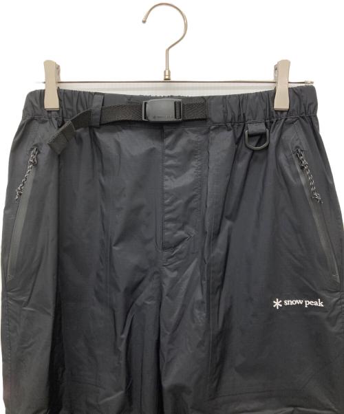 Snow peak（スノーピーク）Snow peak (スノーピーク) Strech Cloth Pants ブラック サイズ:SIZE 1の古着・服飾アイテム