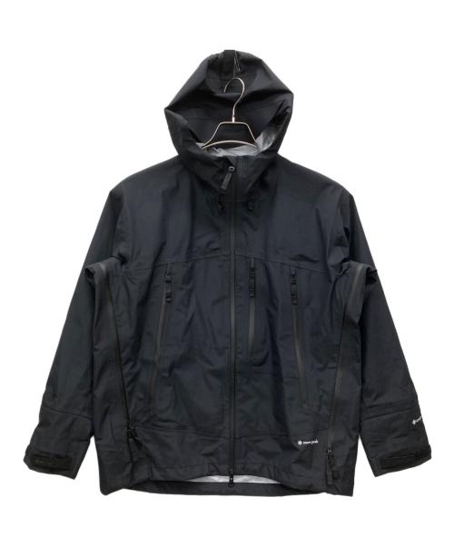 Snow peak（スノーピーク）Snow peak (スノーピーク) ゴアテックス レインジャケット ブラック サイズ:SIZE　Mの古着・服飾アイテム