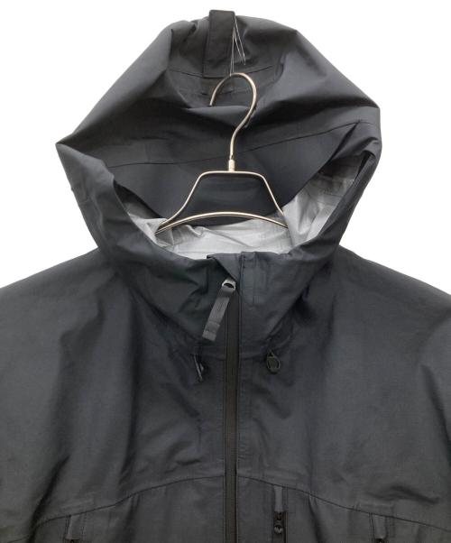 Snow peak（スノーピーク）Snow peak (スノーピーク) ゴアテックス レインジャケット ブラック サイズ:SIZE　Mの古着・服飾アイテム