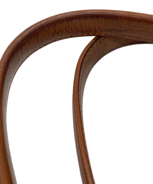 Chloe（クロエ）Chloe (クロエ) ハンドバッグ オレンジ×ブラウンの古着・服飾アイテム