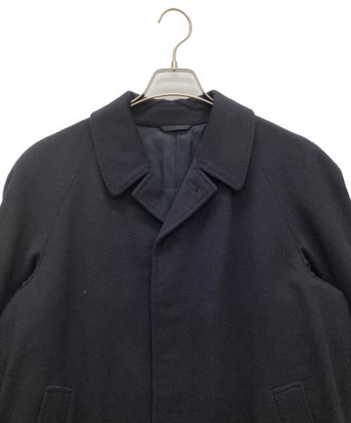 CHESTER BARRIE（チェスターバリー）CHESTER BARRIE (チェスターバリー) カシミヤコート ネイビー サイズ:6R-46の古着・服飾アイテム