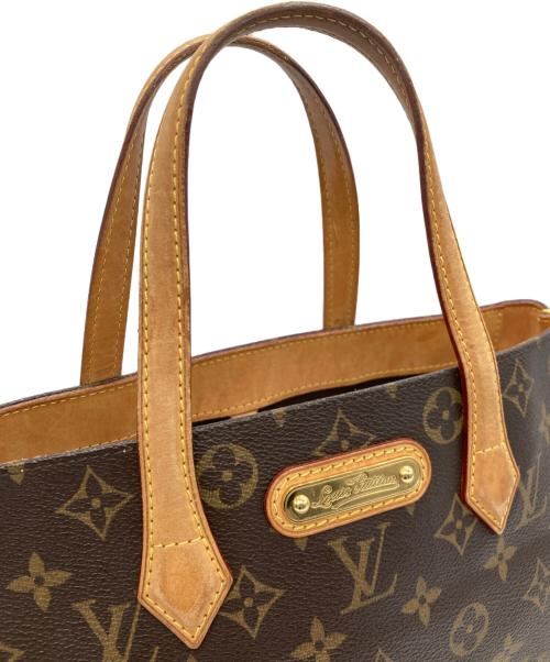 LOUIS VUITTON（ルイ ヴィトン）LOUIS VUITTON (ルイ ヴィトン) トートバッグ ブラウン サイズ:モノグラム ウィルシャーPMの古着・服飾アイテム