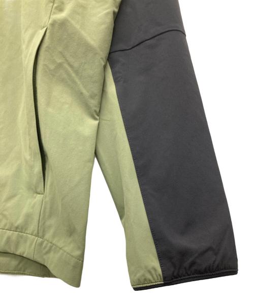 MAMMUT（マムート）MAMMUT (マムート) コンフォート ジャケット アジアンフィット ブラック×グリーン サイズ:SIZE Lの古着・服飾アイテム