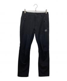 MAMMUT（マムート）の古着「トレッカーズ 3.0 ソフトシェル パンツ アジアンフィット」｜ブラック