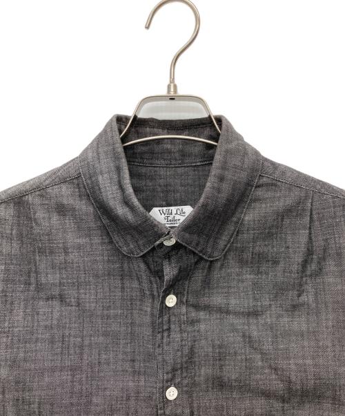 Wild Life Tailor（ワイルドライフテイラー）Wild Life Tailor (ワイルドライフテイラー) ラウンドカラーシャツ グレー サイズ:SIZE Lの古着・服飾アイテム