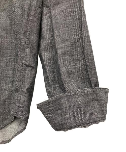 Wild Life Tailor（ワイルドライフテイラー）Wild Life Tailor (ワイルドライフテイラー) ラウンドカラーシャツ グレー サイズ:SIZE Lの古着・服飾アイテム