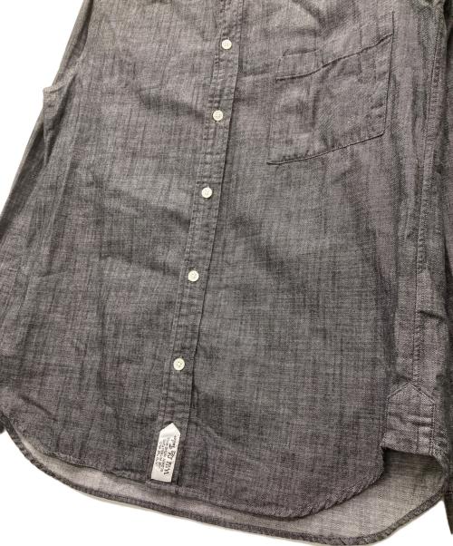 Wild Life Tailor（ワイルドライフテイラー）Wild Life Tailor (ワイルドライフテイラー) ラウンドカラーシャツ グレー サイズ:SIZE Lの古着・服飾アイテム