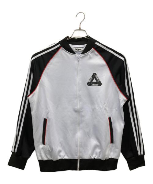 PALACE（パレス）PALACE (パレス) トラックジャケット ブラック×ホワイト サイズ:SIZE XLの古着・服飾アイテム