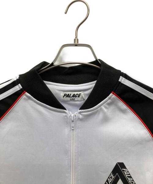 PALACE（パレス）PALACE (パレス) トラックジャケット ブラック×ホワイト サイズ:SIZE XLの古着・服飾アイテム