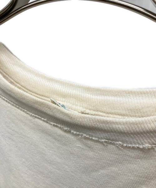 mayo SPRUCE（メイヨー スプルース）mayo SPRUCE (メイヨー スプルース) 60'Sラグランスウェット ホワイト サイズ:SIZE Mの古着・服飾アイテム