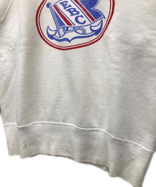 mayo SPRUCE（メイヨー スプルース）mayo SPRUCE (メイヨー スプルース) 60'Sラグランスウェット ホワイト サイズ:SIZE Mの古着・服飾アイテム