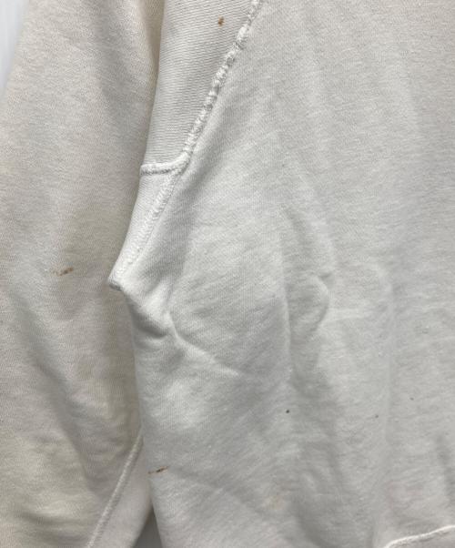 mayo SPRUCE（メイヨー スプルース）mayo SPRUCE (メイヨー スプルース) 60'Sラグランスウェット ホワイト サイズ:SIZE Mの古着・服飾アイテム