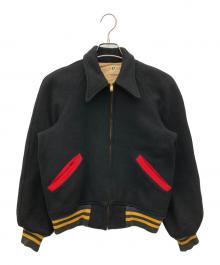 Champion（チャンピオン）の古着「40-50’Sウールジャケット」｜ブラック