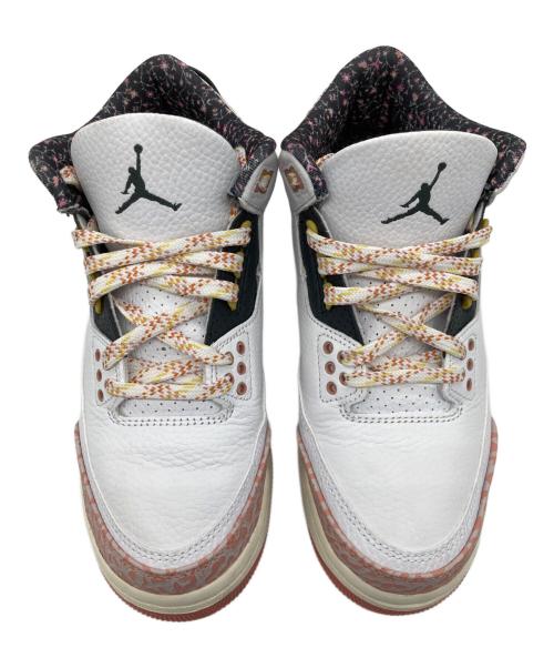 NIKE（ナイキ）NIKE (ナイキ) ミドルカットスニーカー ホワイト×ピンク サイズ:24㎝の古着・服飾アイテム